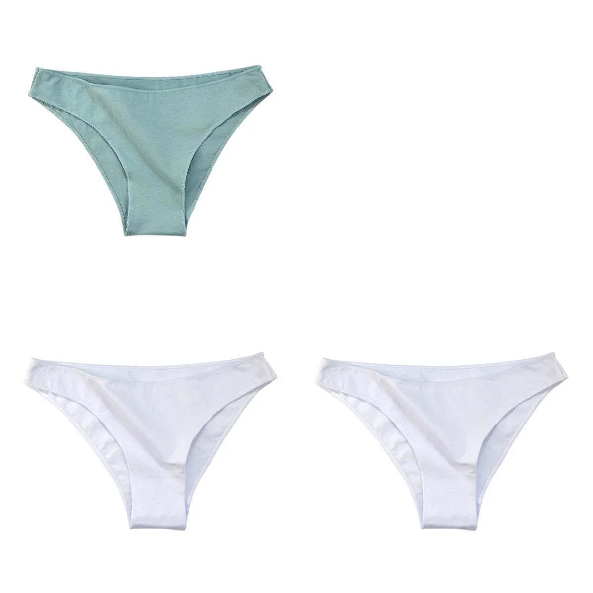 3-Pack Cotton Low-Rise Seamless Briefs