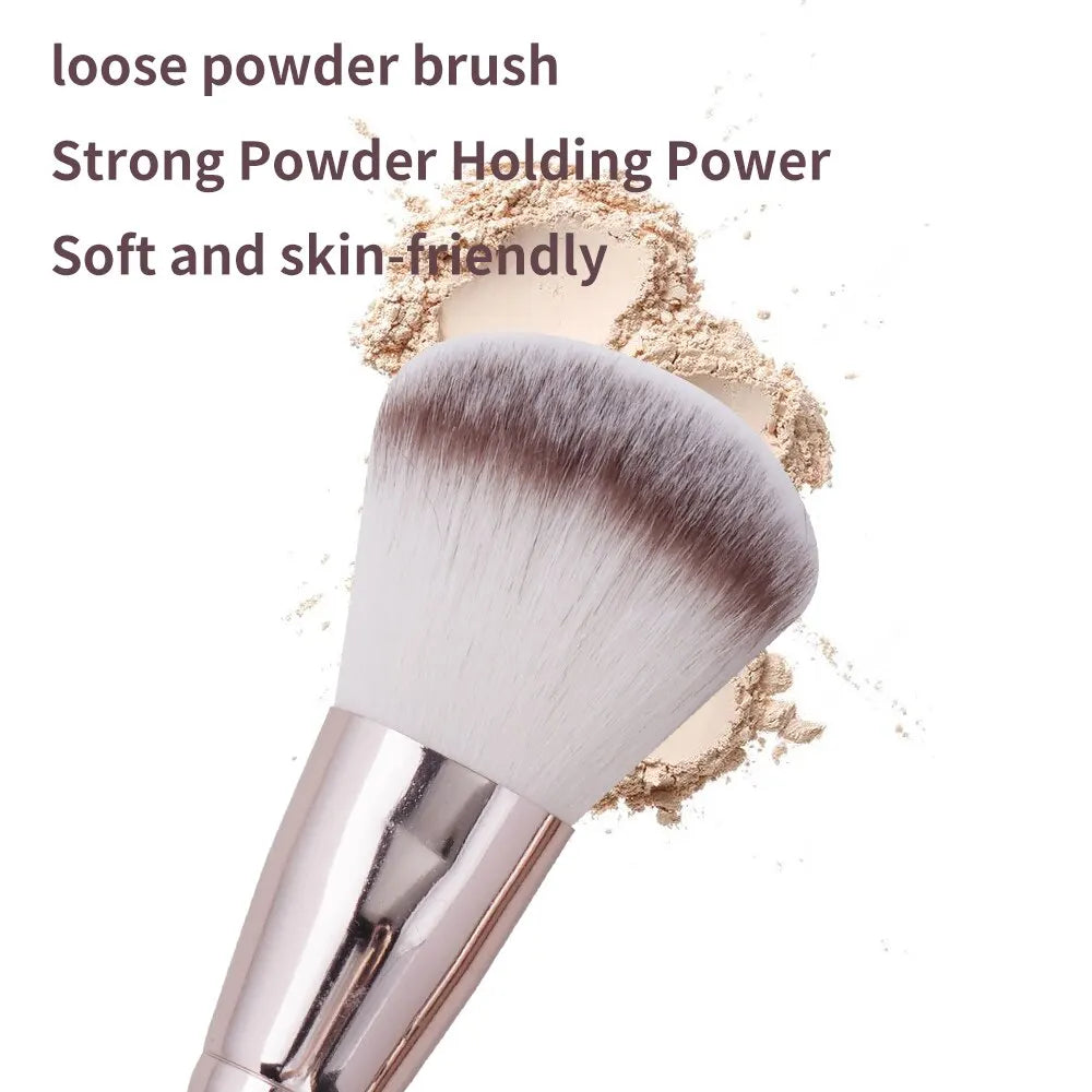 9 Pcs Foundation Makeup Brush Set