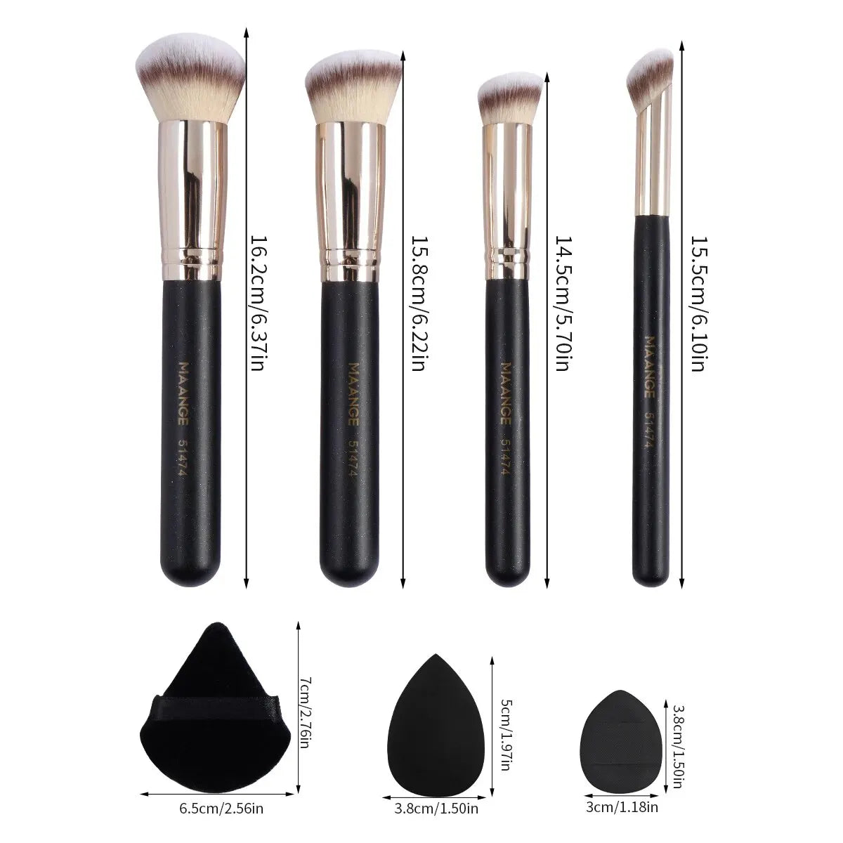 11 PCS Makeup Tool Kit