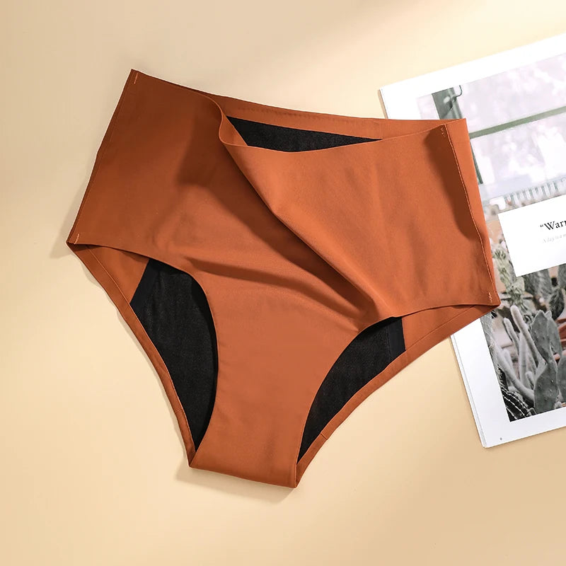 Seamless Leak-Proof Menstrual Briefs