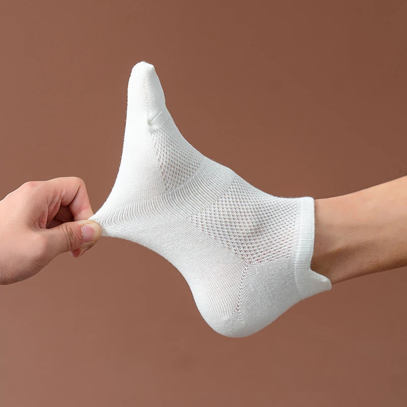 4 Pairs Breathable Cotton Socks