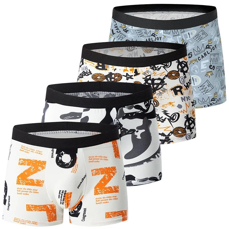 4 Pack Breathable Boxers