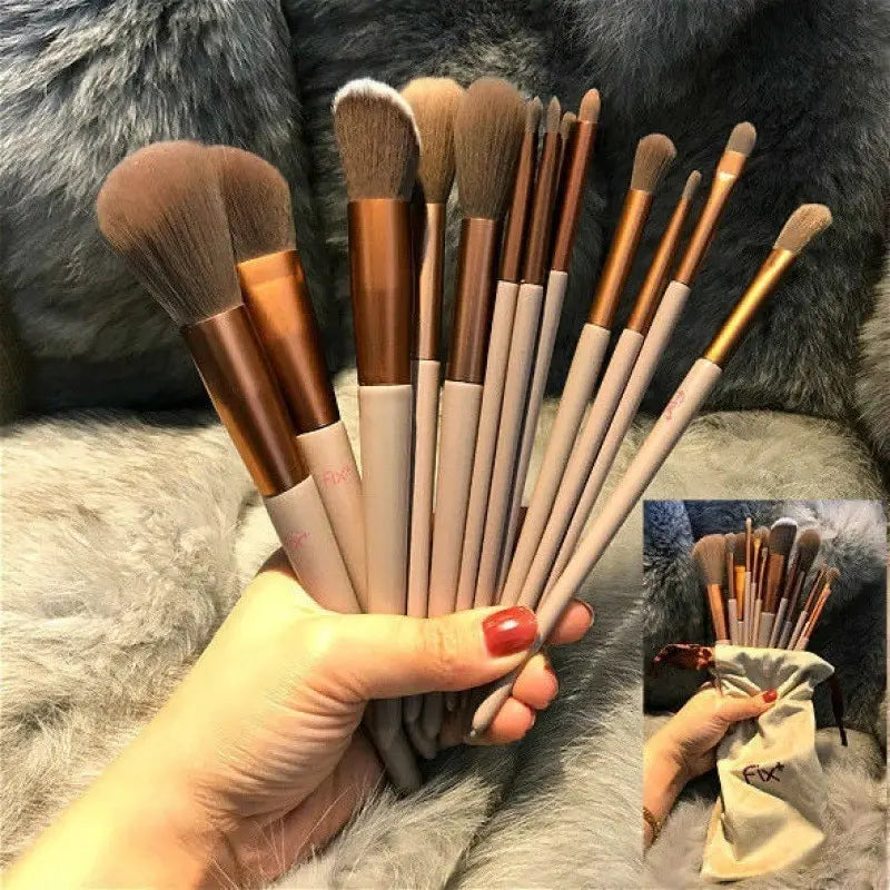 13 Pcs Makeup Brushes Set