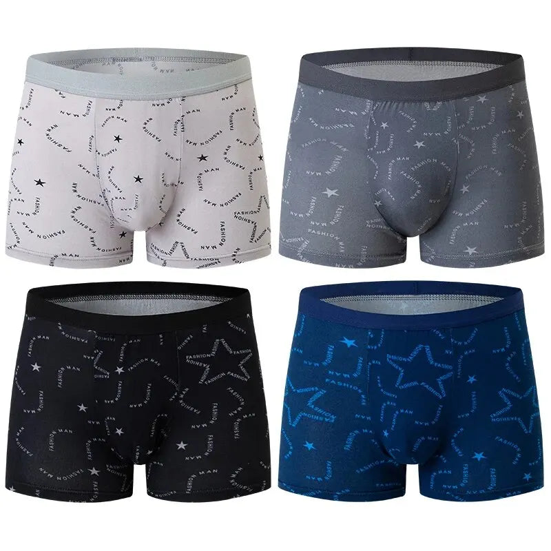 4 Pack Boxer Underwear