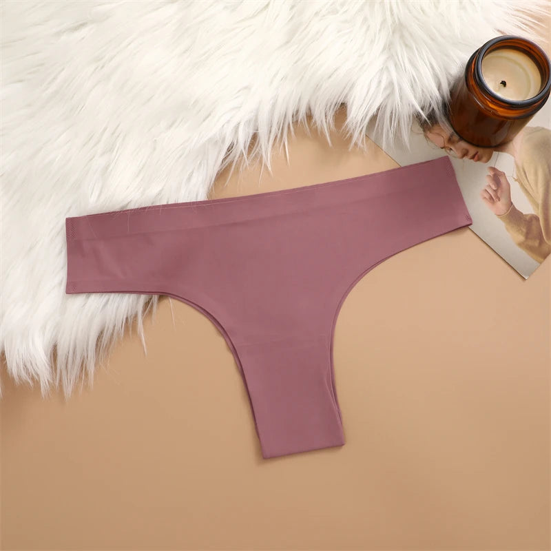 3-Pack Ultra-Thin Seamless Brazilian Panties