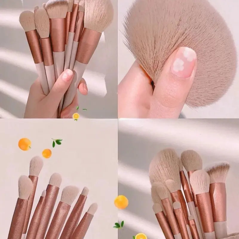 13 Pcs Makeup Brushes Set