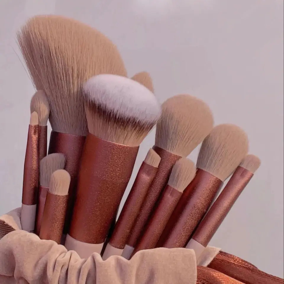 13 Pcs Makeup Brushes Set